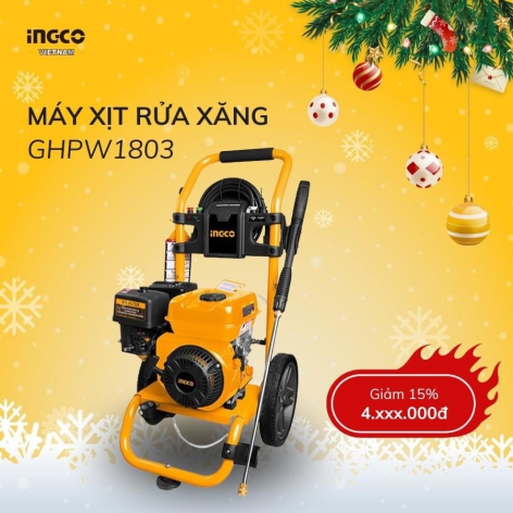 Máy Xịt Rửa Xăng GHPW1803 INGCO