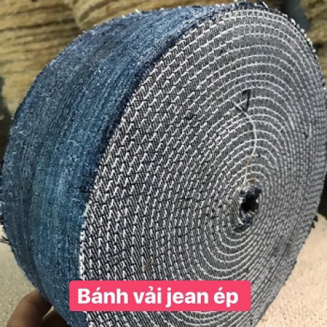 Bánh vải jeans ép