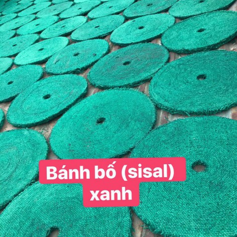 Bánh bố sisal xanh