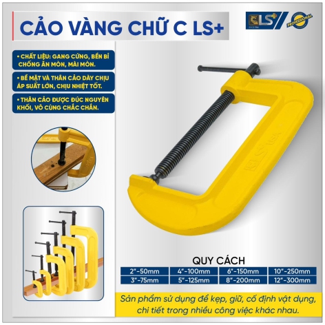 Cảo Chữ C Vàng LS+