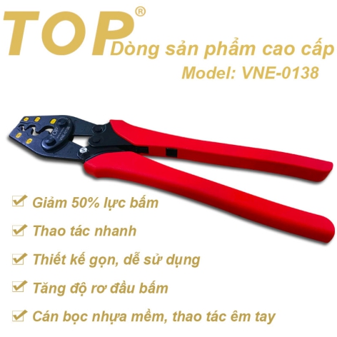 Kìm Bấm Đầu Cos Có Trợ Lực 5.5 TOP