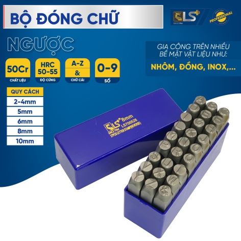 Bộ Đóng Chữ Ngược LS+