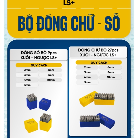 Bộ Đóng Chữ Số LS+