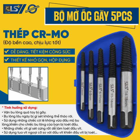 Bộ Mở Ốc Gãy LS+