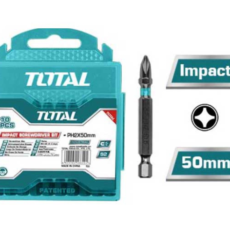 Bộ Mũi Vít 10 Mũi Total TAC16PH223