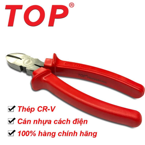 Kìm Cắt Cán Đỏ TOP