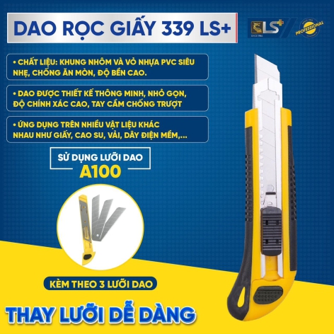 Dao Rọc Giấy 339 LS+