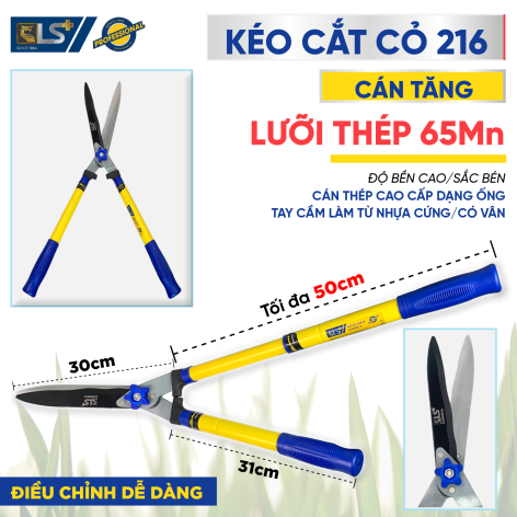 Kéo Cắt Cỏ Cán Tăng LS+