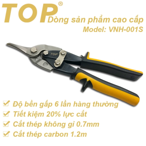 Kéo Cắt Tôn Cao Cấp TOP (Thẳng - Cong Trái - Cong Phải)