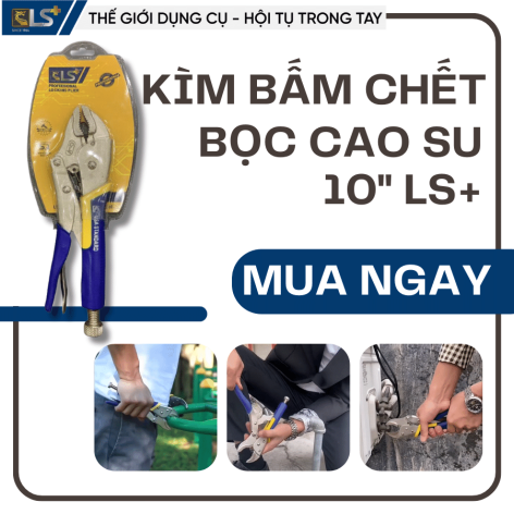 Kìm Bấm Chết Bọc Cao Su Cao Cấp LS+