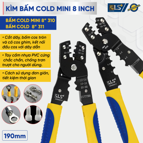 Kìm Bấm Cold 8 Inch LS+