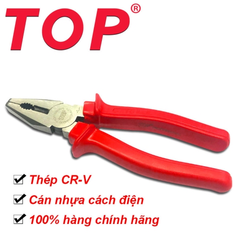 Kìm Điện Cán Đỏ TOP