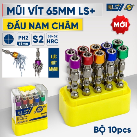 Mũi Vít Đầu Nam Châm 65MM LS+