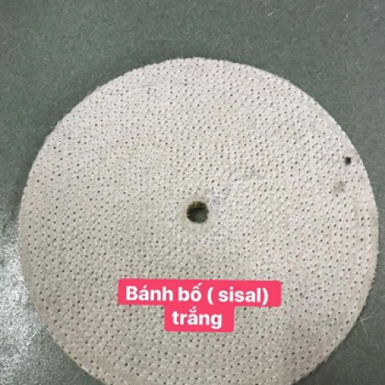 Bánh vải bố ( sisal trắng )