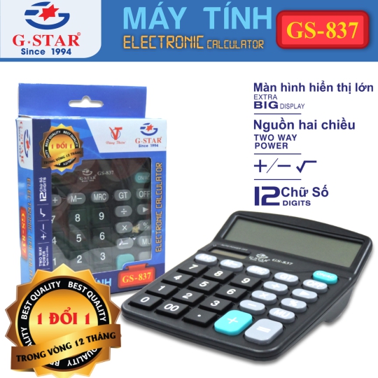 Máy Tính Bỏ Túi GS-837 G-Star