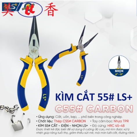 Kìm Nhọn 55# LS+