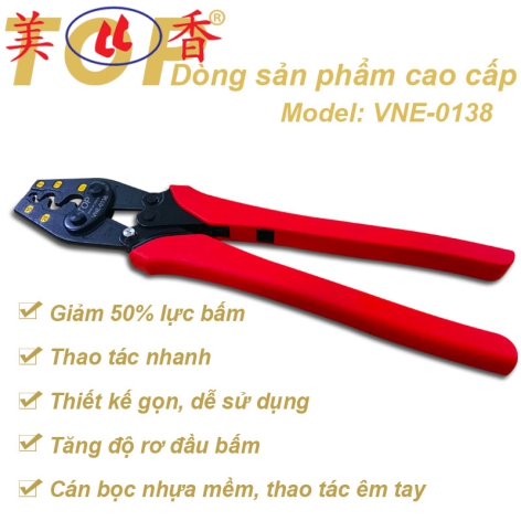 Kìm Bấm Đầu Cos Có Trợ Lực 5.5 TOP