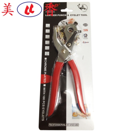 Kìm Bấm Lỗ Dây Da (Có Khoen) TOP