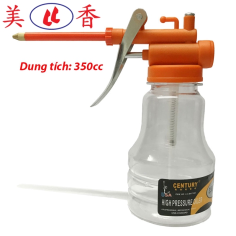 Bình Bơm Nhớt Bằng Nhựa Trong 350cc CENTURY