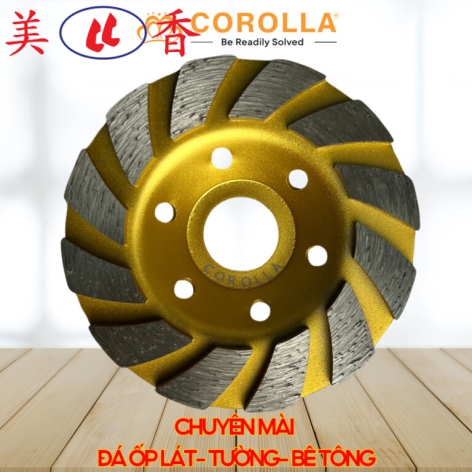 Chén Mài Đá Hoa Cương Vàng COROLLA