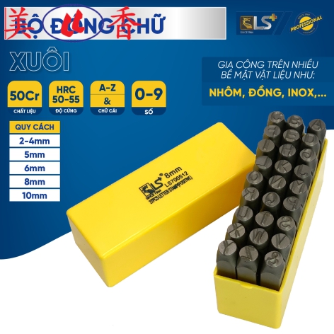 Bộ Đóng Chữ Xuôi LS+