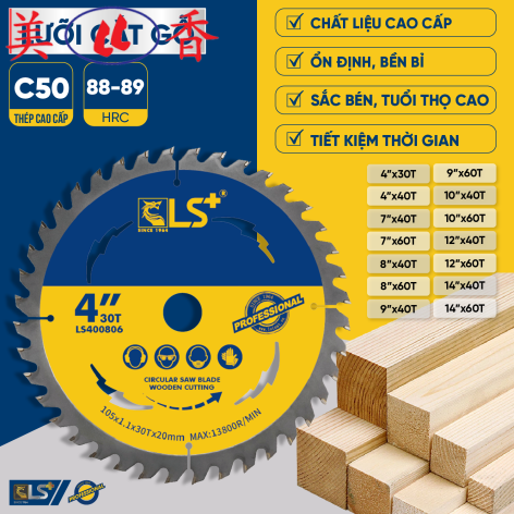 Lưỡi Cắt Gỗ LS+