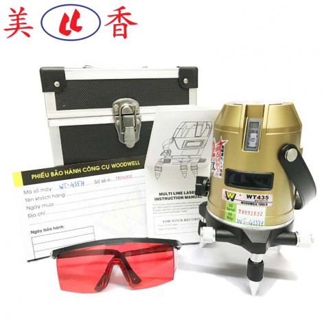 Máy Cân Bằng Tia Laser 6 Tia 10MW WOODWELL