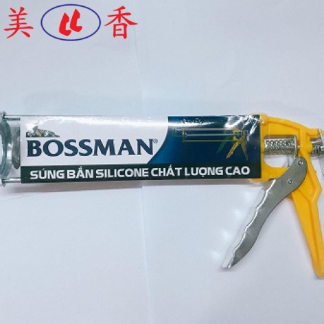 Súng bắn keo silicon Bossman vàng